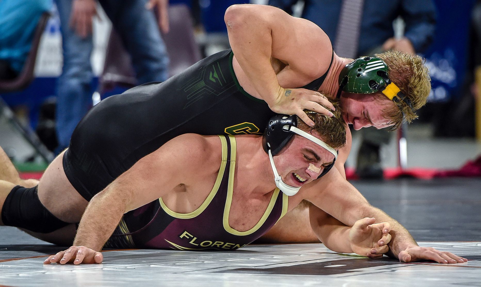 Day two of the wrestling tournament